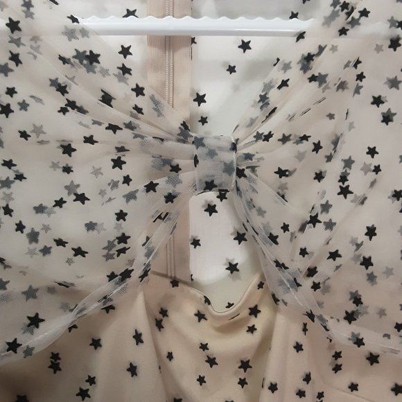 L | Double Crazy | Sheer Twisted Peek-A-Boo Maxi Dress - Picture 2 of 5